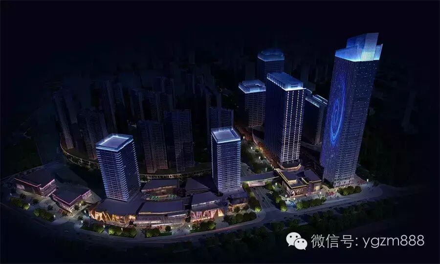 湛江中央广场夜景照明设计