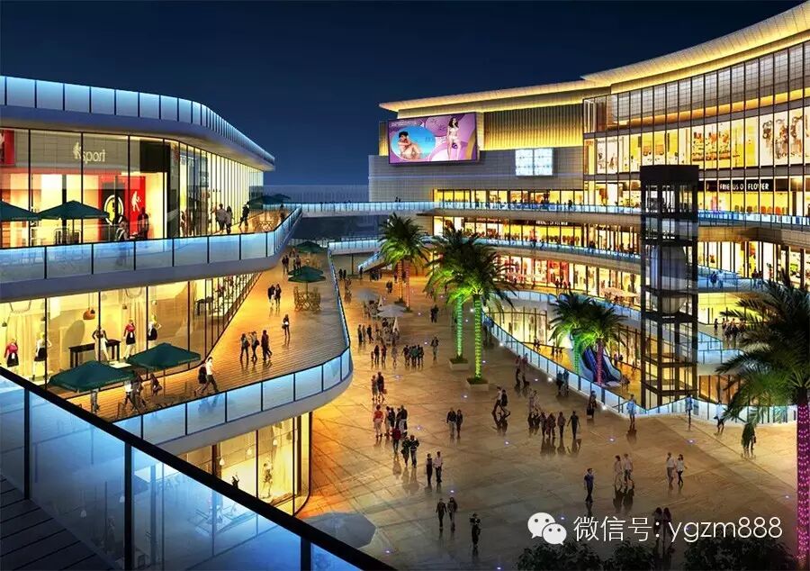 四川遂宁远成中心夜景灯光亮化