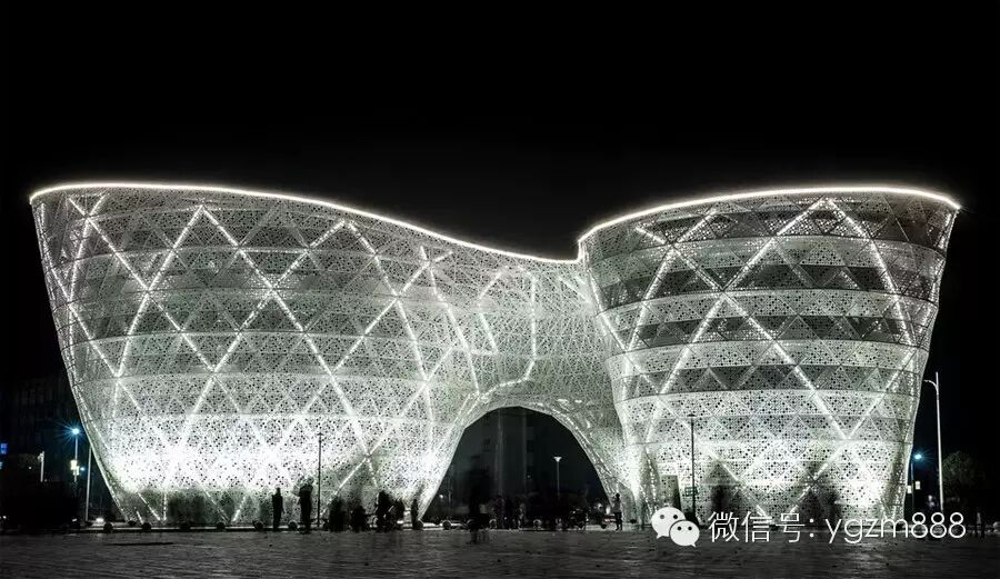 醴陵世界陶瓷艺术城夜景照明欣赏