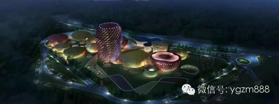 醴陵世界陶瓷艺术城夜景照明欣赏