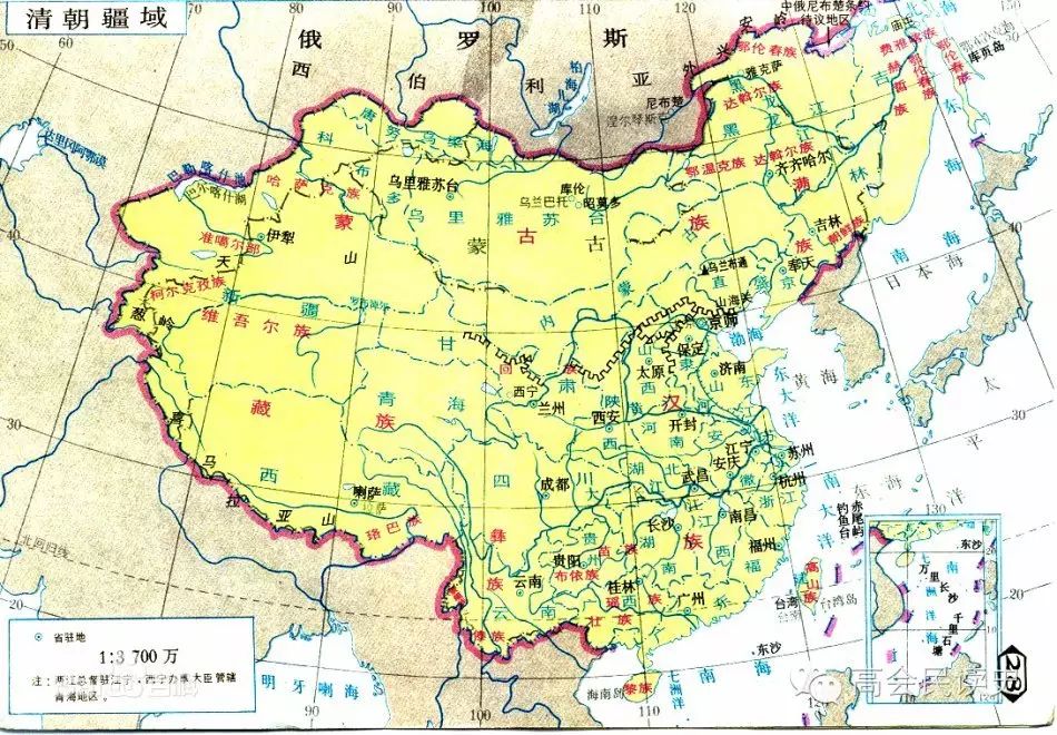 名正则言顺:中国18个朝代国号的由来及其疆域图