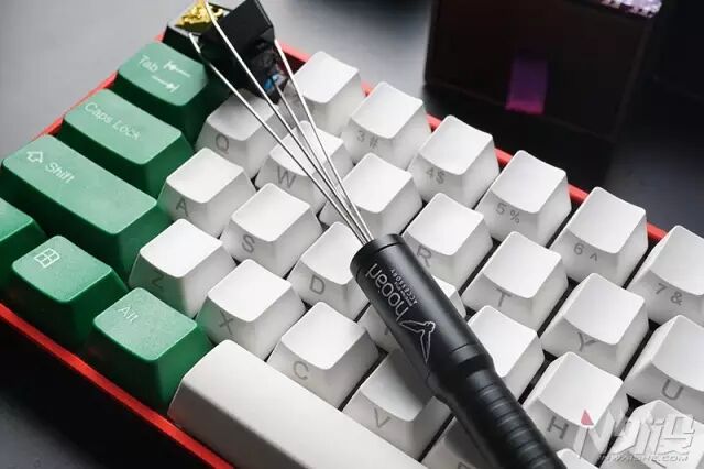 可调键帽松紧度 HooAH铝合金钢丝拔键器