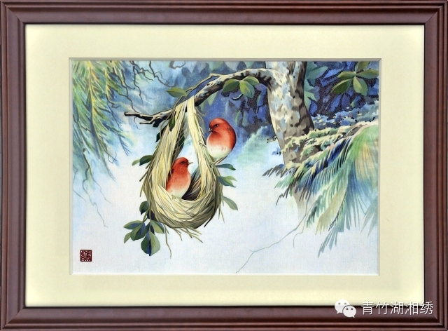 青竹湖湘绣【优秀作品赏析】