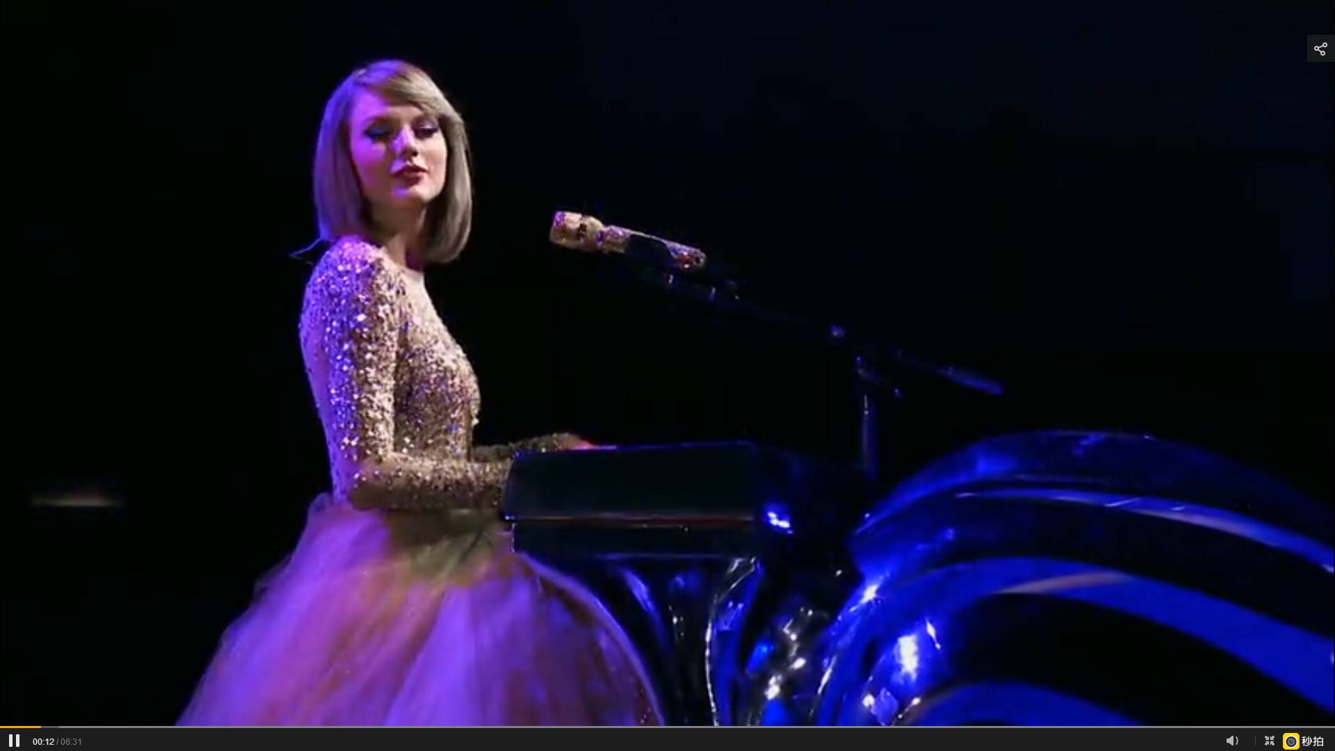 【Live 现场】Taylor Swift现场演唱《Enchanted》&《...