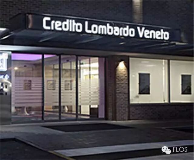 FLOS @ CREDITO LOMBARDO VENETO BRESCIA (ITALY)