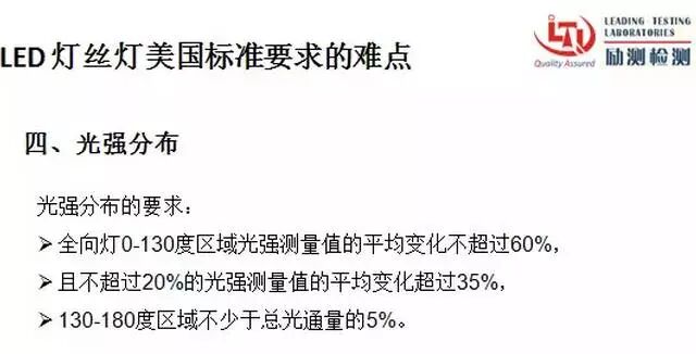 详解LED灯丝灯的美国市场准入规则与难点