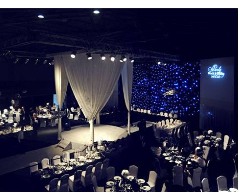 梦幻的婚礼灯光设计