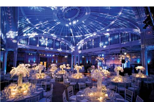 梦幻的婚礼灯光设计