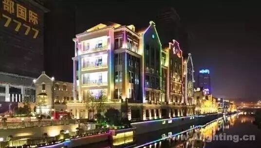 楚河汉街夜景照明工程详解