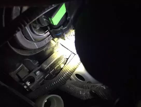 雪莱特LED大灯效果实际测评