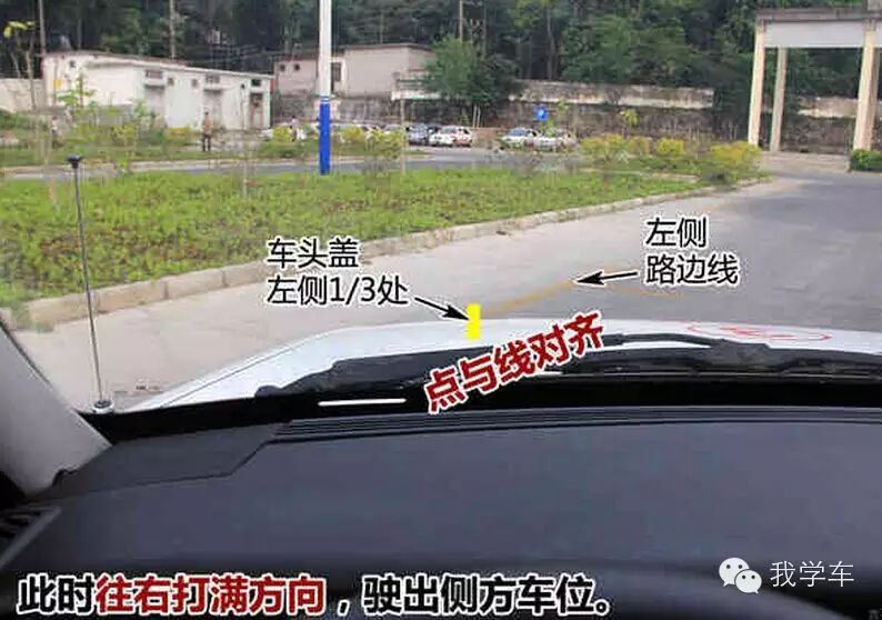 科目二【精】:侧方位停车,图文讲解!