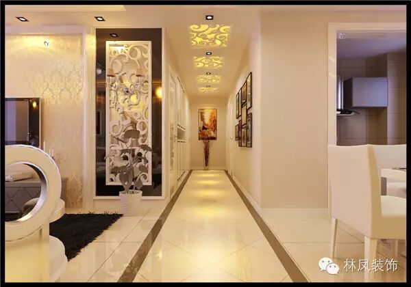 中海寰宇*天下125㎡现代风格效果图