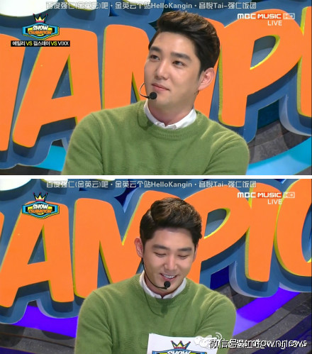 【强仁】140108 《Show Champion》 访问Talk 强仁 中字