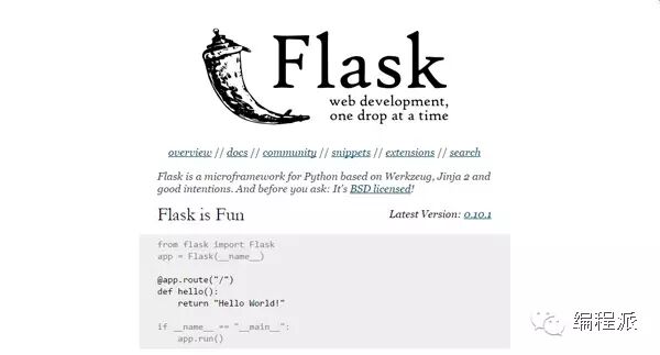 Python Web 开发的十个框架