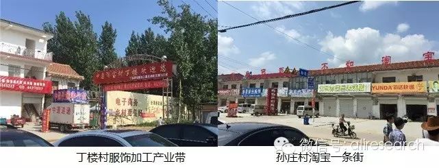 大集镇孙庄村,丁楼村遥感影像变化图