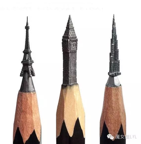 削铅笔的不同境界——铅笔微雕艺术 pencil carving