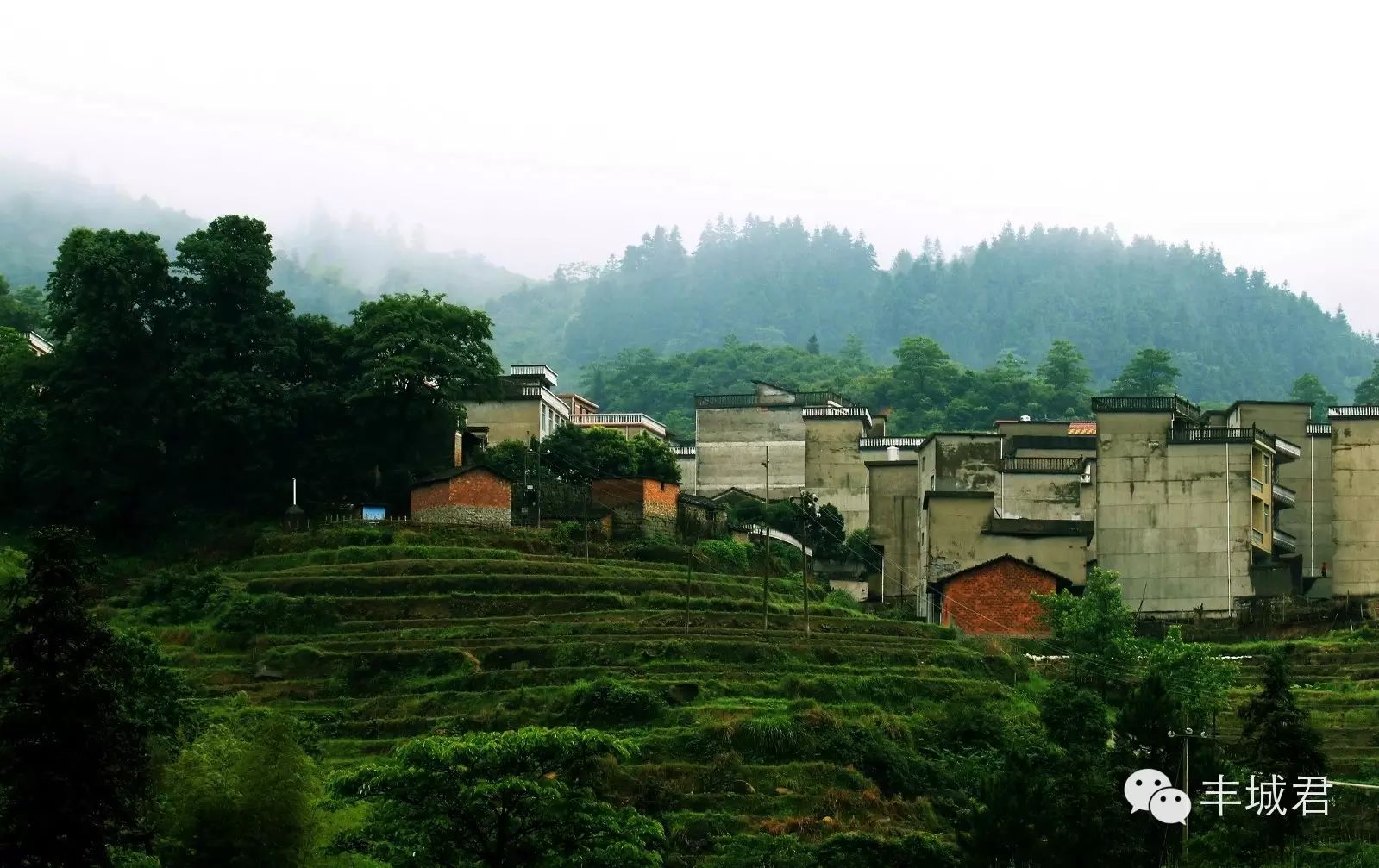 丰城只有一个荷湖,因为玉华山