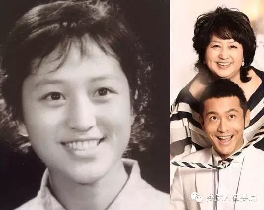 黄晓明妈妈年轻时颜值不输BABY……