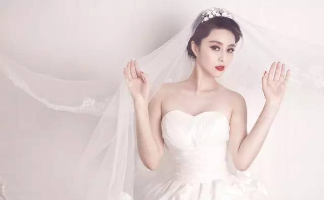 范冰冰婚纱照曝光,太美了!