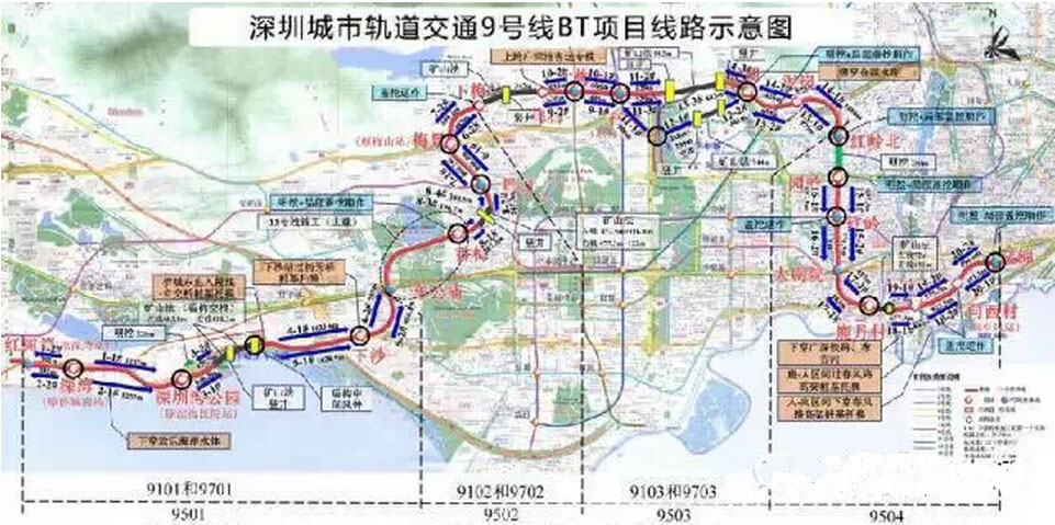 深圳又有三条地铁明年通车!