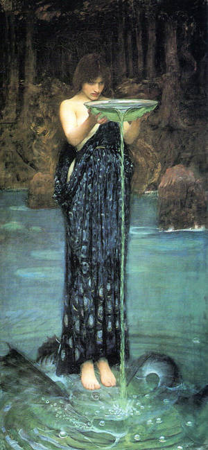 《纳西修斯与伊科》(echo and narcissus ,1893)