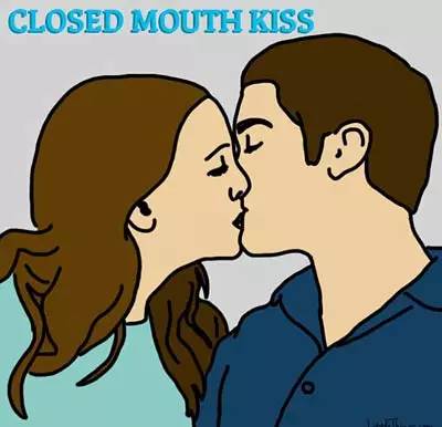 ▌closed mouth kiss 闭嘴吻