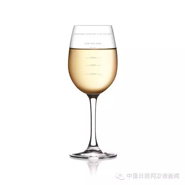 2 this measuring-cup wine glass$16 有刻度的玻璃酒杯