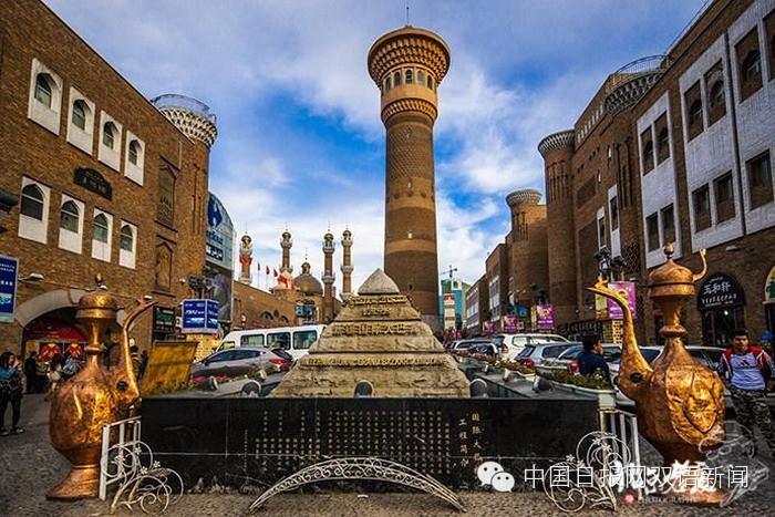 xinjiang international grand bazaar  新疆国际大巴扎