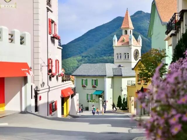 雪绒花瑞士主题公园风景