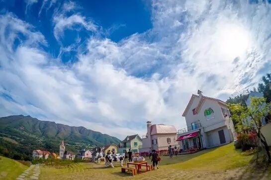 雪绒花瑞士主题公园风景