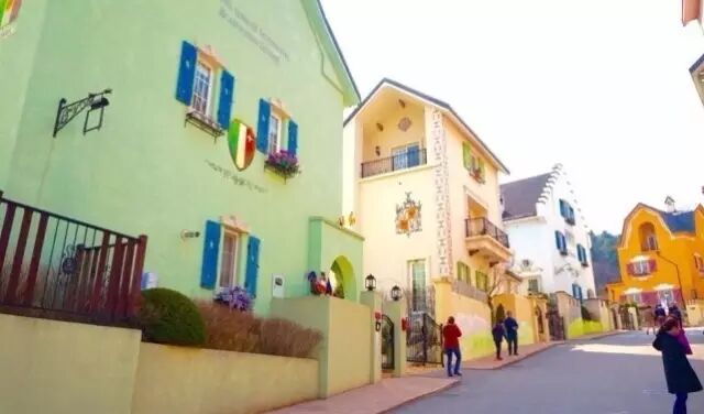 雪绒花瑞士主题公园风景