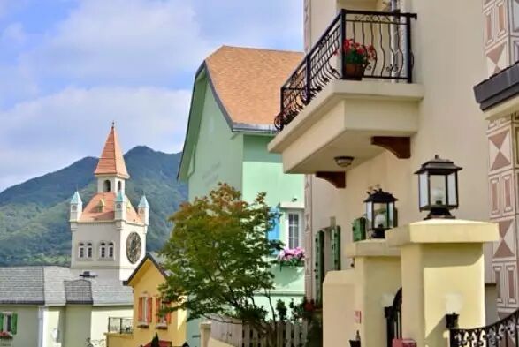 雪绒花瑞士主题公园风景