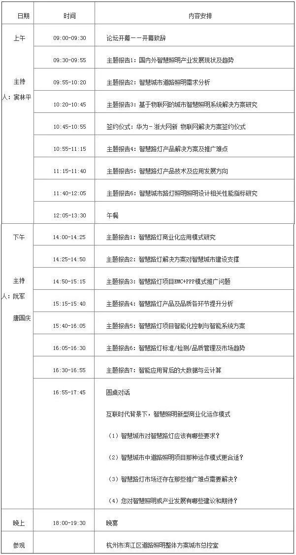【火爆】中国LED智慧照明应用与推广研讨会道路照明专场邀请函