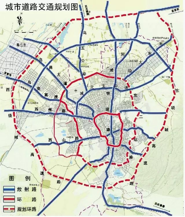 今后从乌鲁木齐去五家渠多了一条路