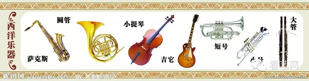 涨知识了~~你认识几种西洋乐器?