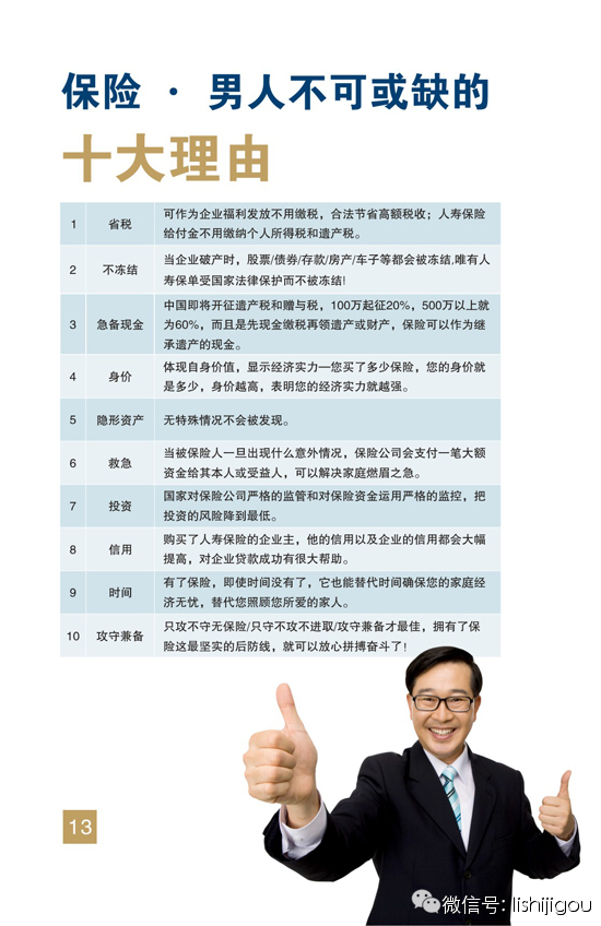 【支点】保险,男人的责任