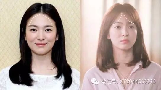 美丽时尚  学乔妹、唐嫣“发际线留碎头发”