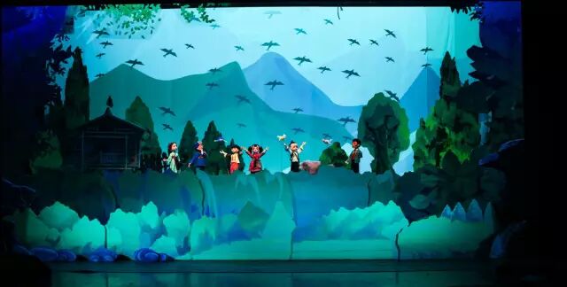 文化分享丨雅江助力大型原创木偶剧《留守大山的孩子》验收专场演出！