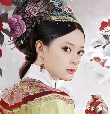 蔡少芬再扮皇后,高冷的表情还是那个feel