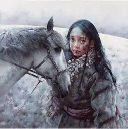 艾轩2001年作《风轻轻的吹过》。