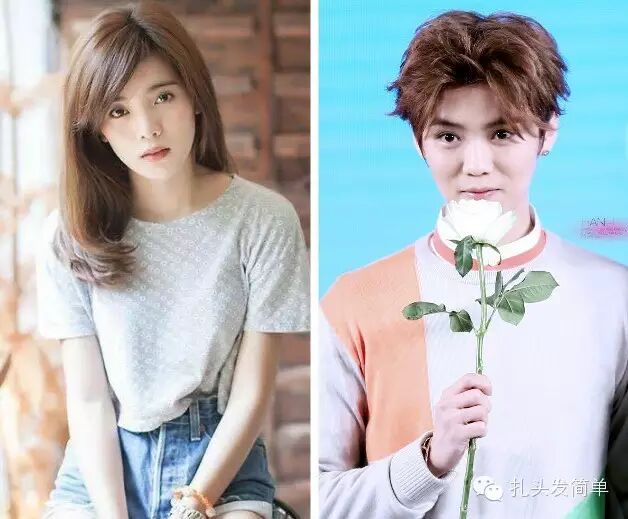 泰国女孩撞脸鹿晗 网友:真不是兄妹?