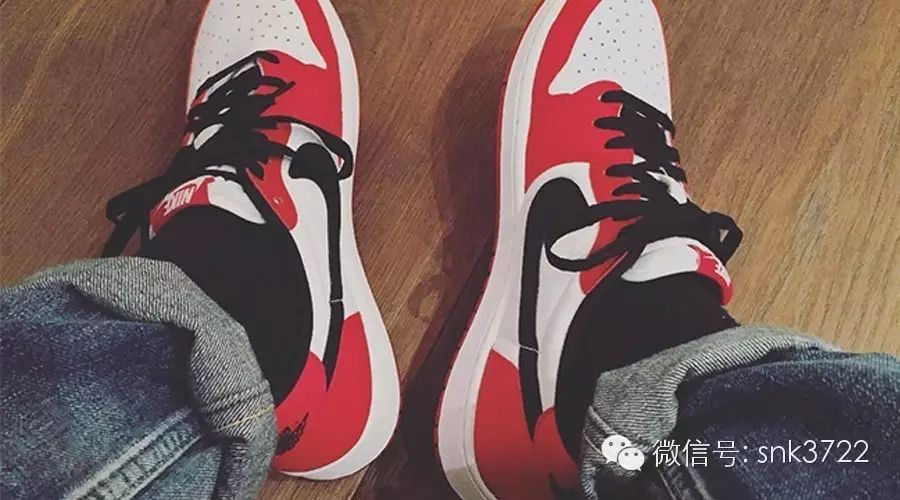 余文乐上脚公牛配色 Air Jordan 1 Low OG “Chicago”