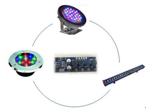 大功率单色/全彩景观亮化方案