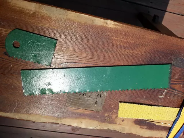 篾匠“圆刀”制作 篾匠“圆刀”制作