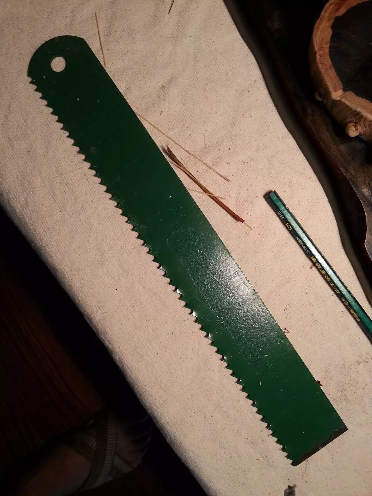 篾匠“圆刀”制作