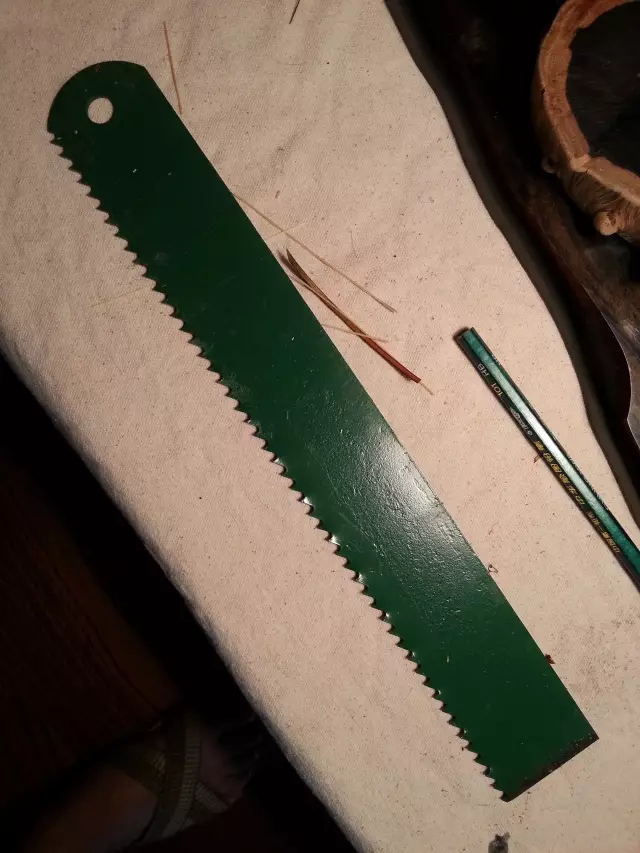 篾匠“圆刀”制作 篾匠“圆刀”制作