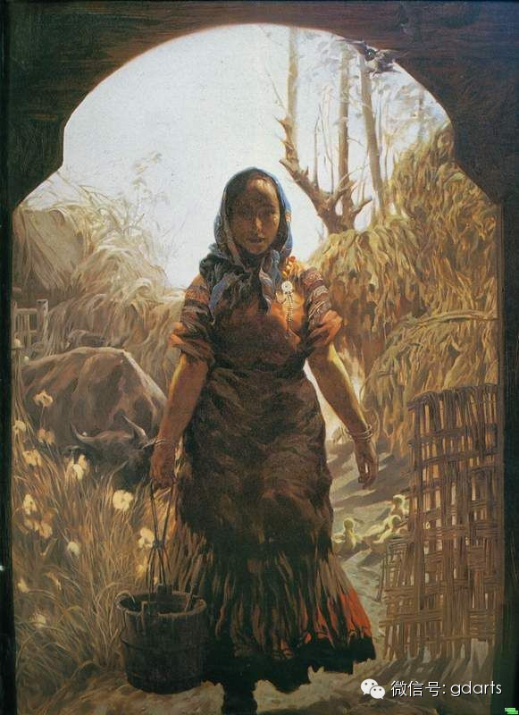 当代中国女油画家·莫也作品欣赏