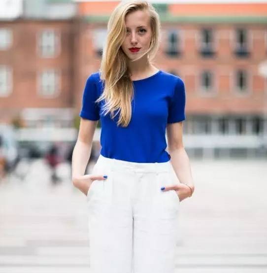 高圆圆,刘诗诗这样穿阔腿裤,胸以下全是腿啊!