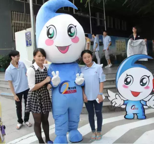 强力巨彩超萌吉祥物亮相啦