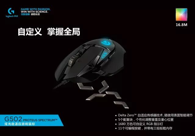 游戏实力修炼必备：炫光自适应鼠标开启新世界大门